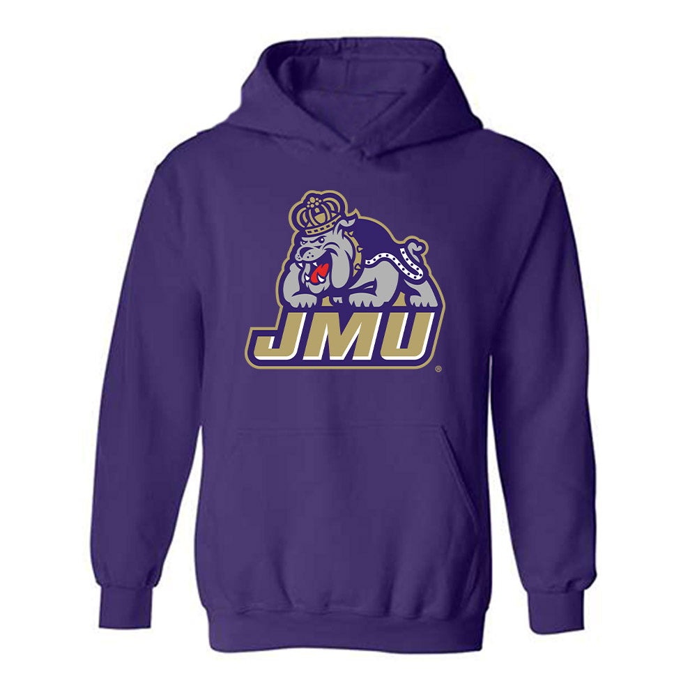 JMU - NCAA Softball : Kk Mathis - Hooded Sweatshirt Classic Shersey