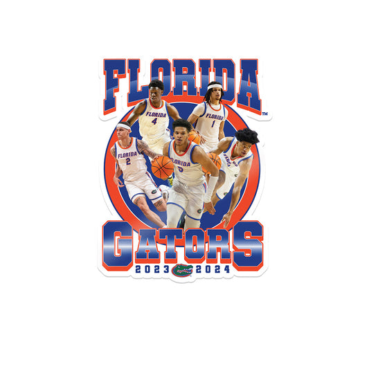 Florida - NCAA Men's Basketball Official 2023 - 2024 Post Season Sticker