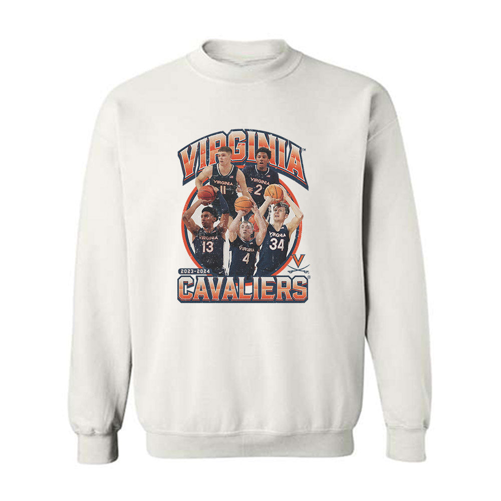 Virginia - NCAA Men's Basketball Official 2023 - 2024 Post Season Crewneck Sweatshirt