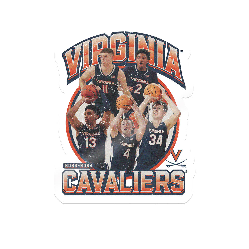 Virginia - NCAA Men's Basketball Official 2023 - 2024 Post Season Sticker