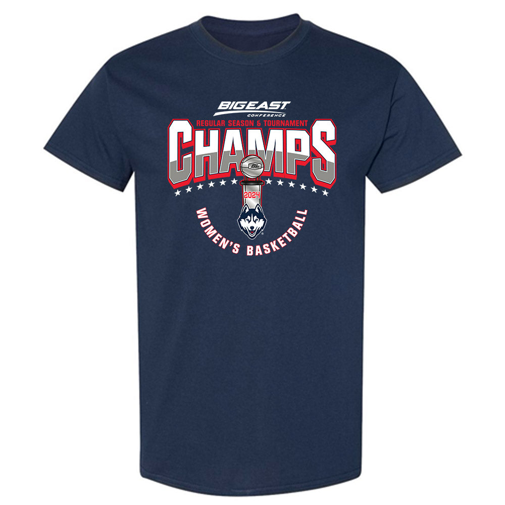 UConn - NCAA Women's Basketball  : 2024 Big East Tournament Champs - T-shirt