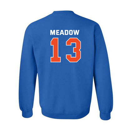 Boise State - NCAA Men's Basketball : Andrew Meadow - Crewneck Sweatshirt Sports Shersey