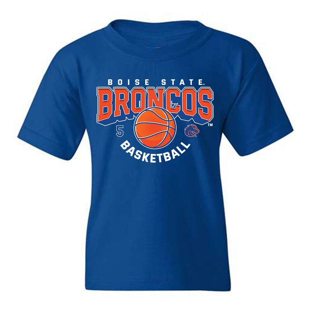 Boise State - NCAA Men's Basketball : Rj Keene - Youth T-Shirt Sports Shersey