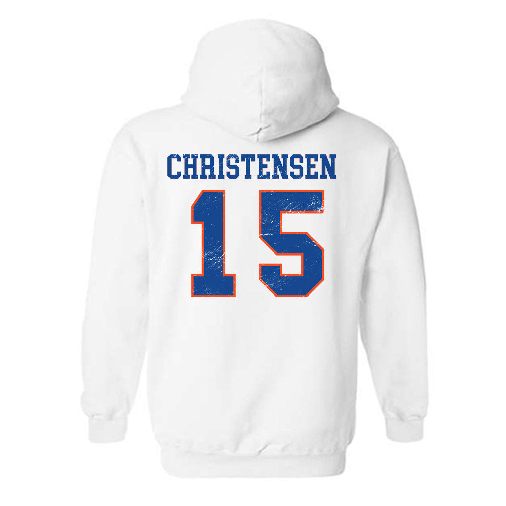 Boise State - NCAA Women's Basketball : Alyssa Christensen - Hooded Sweatshirt Sports Shersey