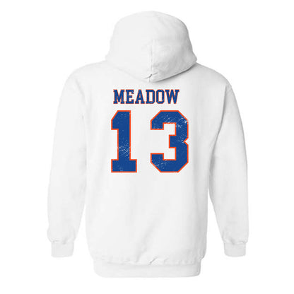 Boise State - NCAA Men's Basketball : Andrew Meadow - Hooded Sweatshirt Sports Shersey