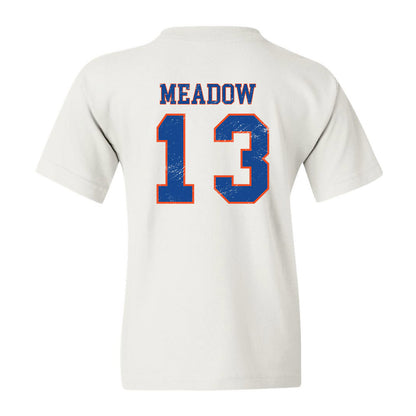 Boise State - NCAA Men's Basketball : Andrew Meadow - Youth T-Shirt Sports Shersey