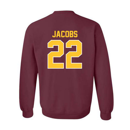 Arizona State - NCAA Baseball : Ben Jacobs - Crewneck Sweatshirt Sports Shersey