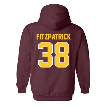 Arizona State - NCAA Baseball : Sean Fitzpatrick - Hooded Sweatshirt Sports Shersey