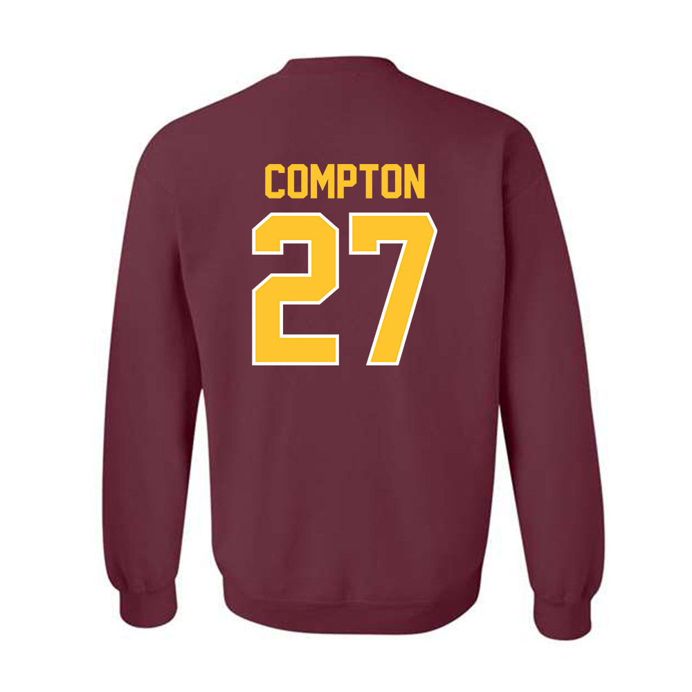 Arizona State - NCAA Baseball : Brandon Compton - Crewneck Sweatshirt Sports Shersey