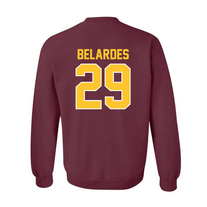 Arizona State - NCAA Baseball : Alec Belardes - Crewneck Sweatshirt Sports Shersey