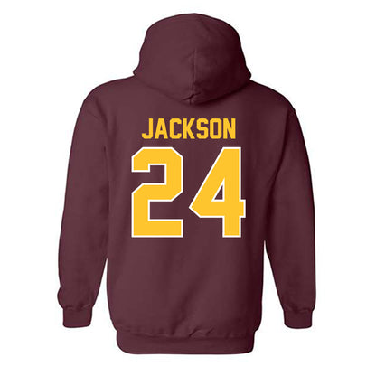 Arizona State - NCAA Baseball : Isaiah Jackson - Hooded Sweatshirt Sports Shersey