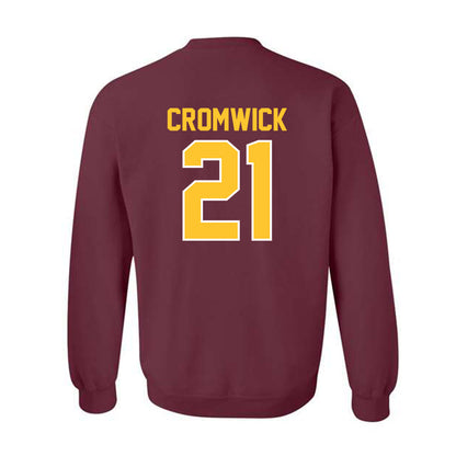 Arizona State - NCAA Baseball : Josiah Cromwick - Crewneck Sweatshirt Sports Shersey