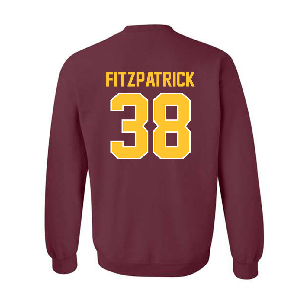 Arizona State - NCAA Baseball : Sean Fitzpatrick - Crewneck Sweatshirt Sports Shersey