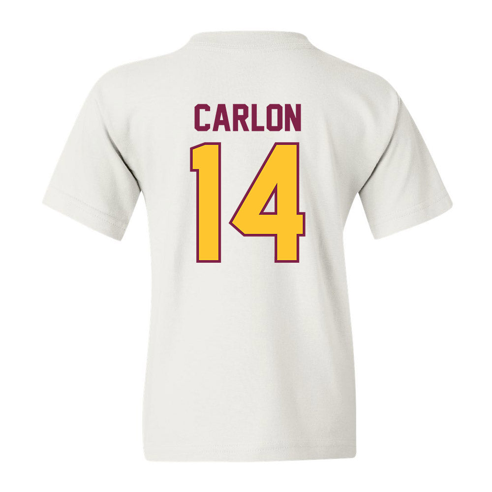 Arizona State - NCAA Baseball : Cole Carlon - Youth T-Shirt Sports Shersey