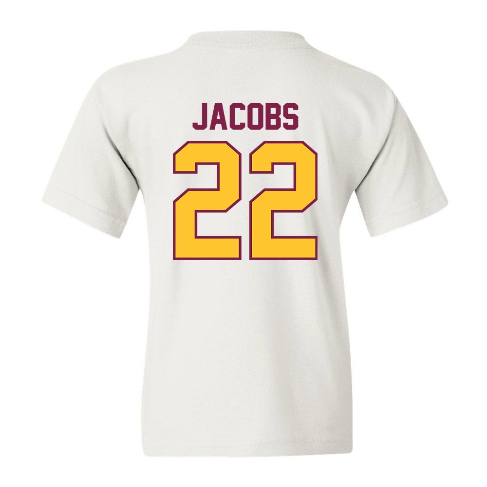 Arizona State - NCAA Baseball : Ben Jacobs - Youth T-Shirt Sports Shersey