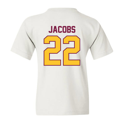 Arizona State - NCAA Baseball : Ben Jacobs - Youth T-Shirt Sports Shersey