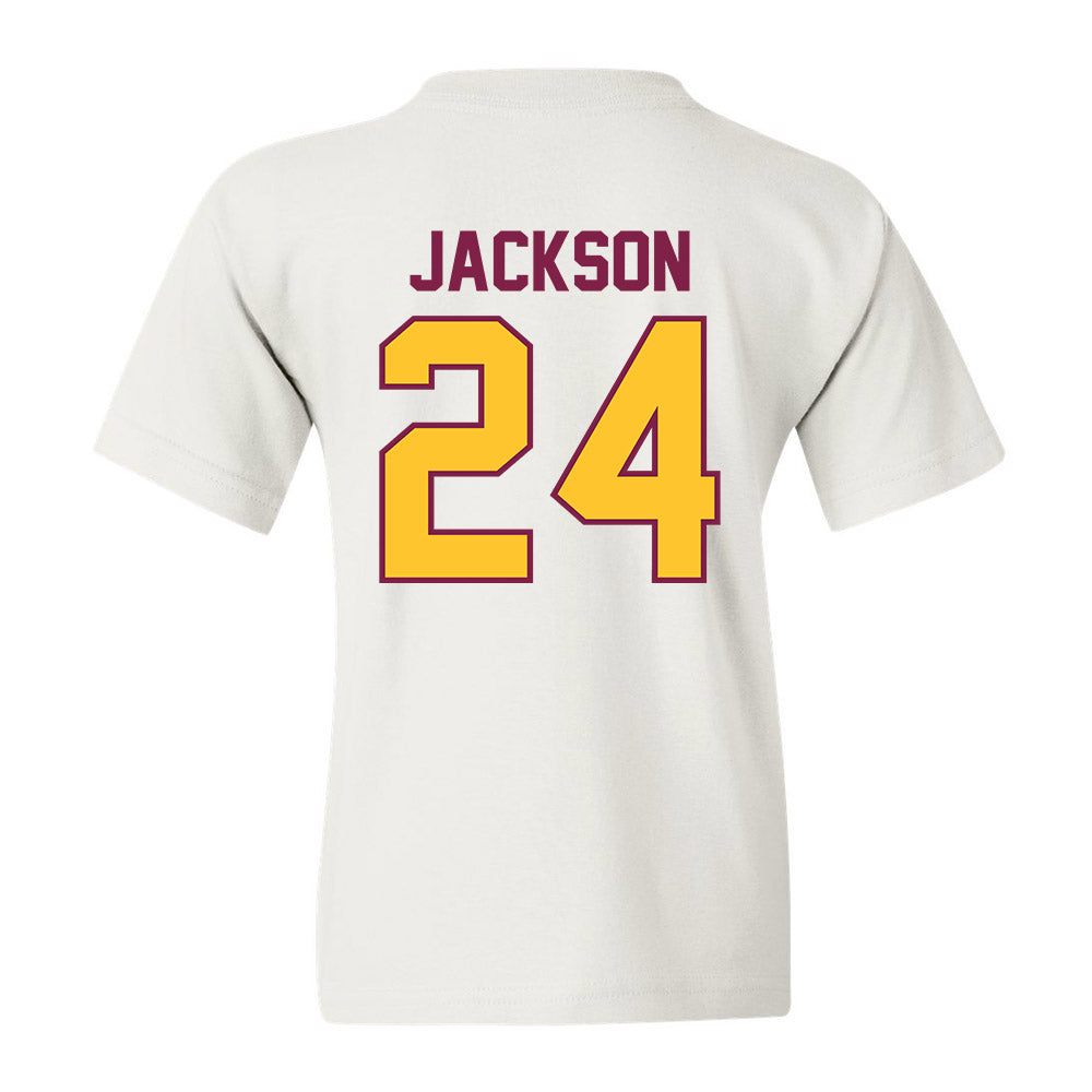 Arizona State - NCAA Baseball : Isaiah Jackson - Youth T-Shirt Sports Shersey