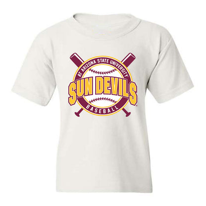 Arizona State - NCAA Baseball : Tyler Meyer - Youth T-Shirt Sports Shersey