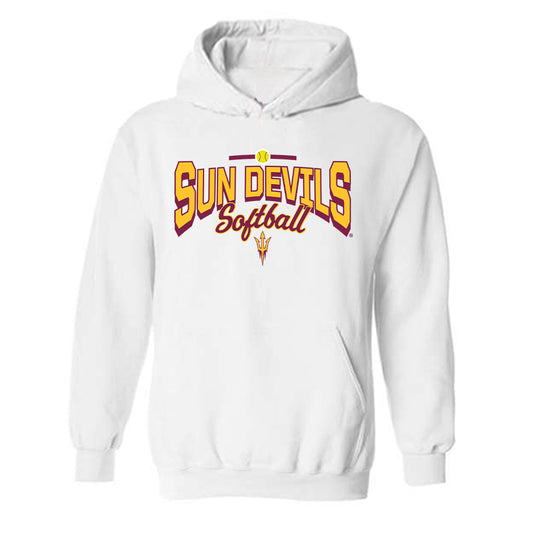 Arizona State - NCAA Softball : Samantha Swan - Hooded Sweatshirt Sports Shersey