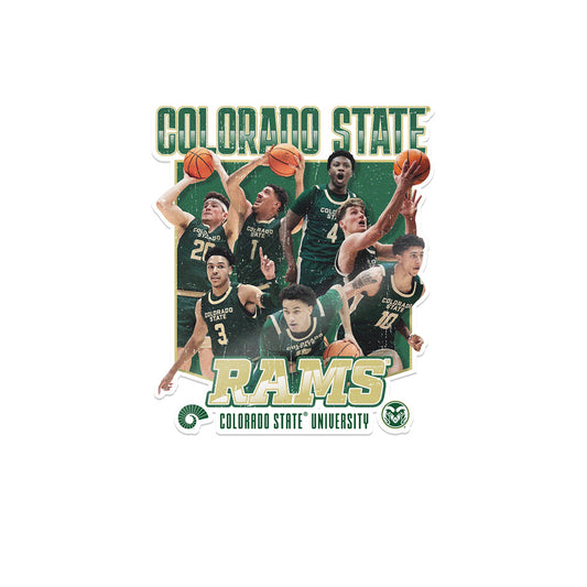 Colorado State - NCAA Men's Basketball Official 2023 - 2024 Post Season Sticker