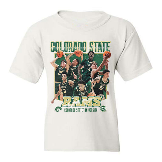 Colorado State - NCAA Men's Basketball Official 2023 - 2024 Post Season Youth T-Shirt