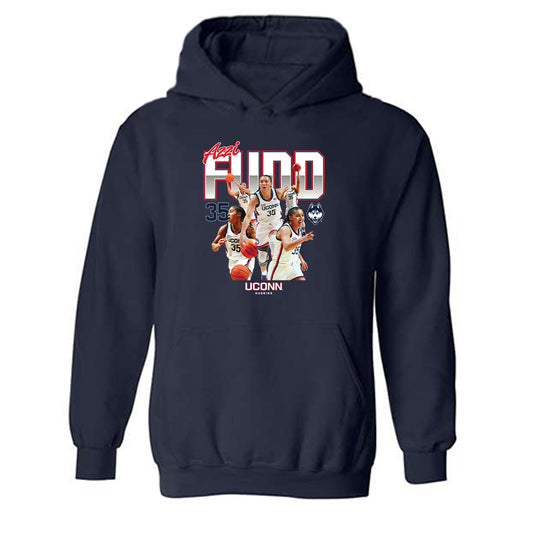 UConn - NCAA Women's Basketball : Azzi Fudd - Official 2023 - 2024 Post Season Hooded Sweatshirt