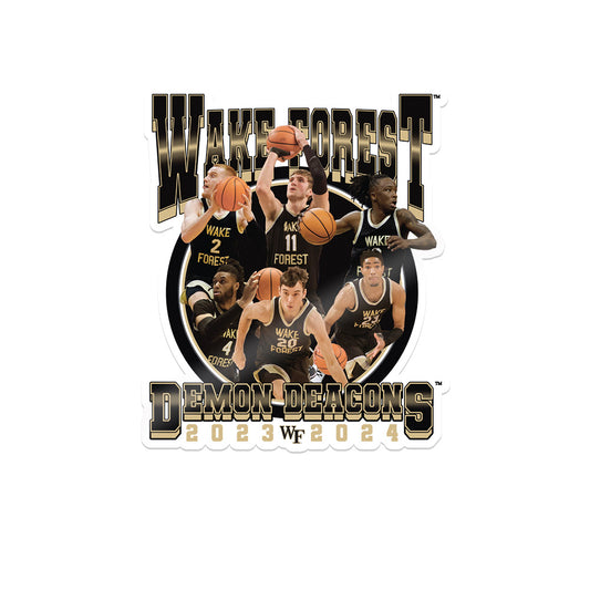 Wake Forest - NCAA Men's Basketball : 2023 - 2024 Post Season Sticker