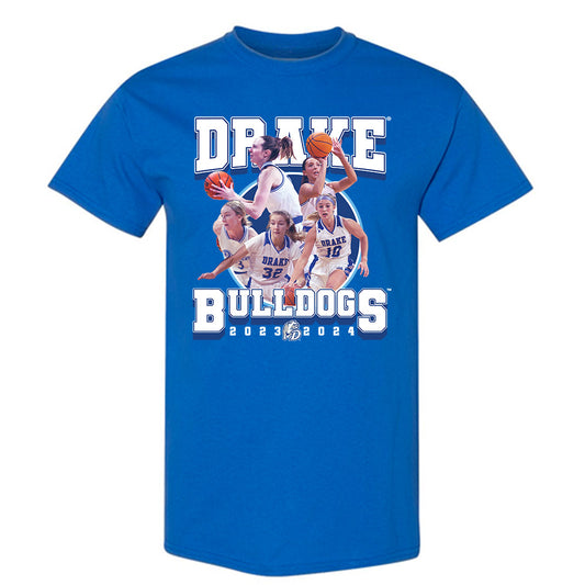 Drake - NCAA Women's Basketball Official 2023 - 2024 Post Season T-Shirt