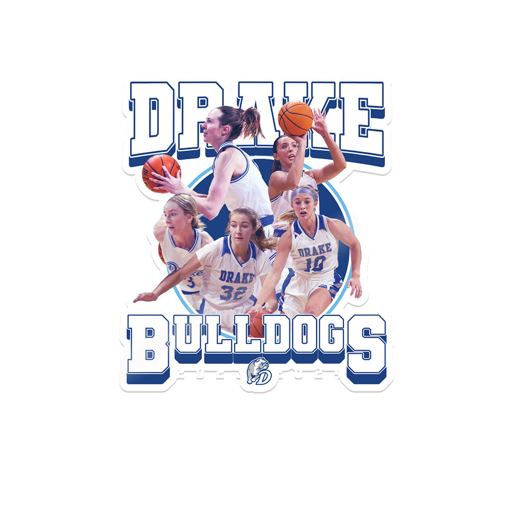 Drake - NCAA Women's Basketball Official 2023 - 2024 Post Season Sticker