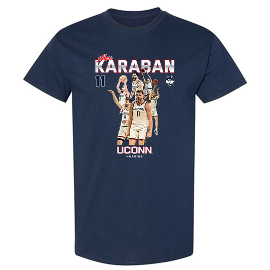 UConn - NCAA Men's Basketball : Alex Karaban - Official 2023 - 2024 Post Season -  T-Shirt