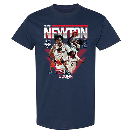 UConn - NCAA Men's Basketball : Tristen Newton - Official 2023 - 2024 Post SeasonT-Shirt