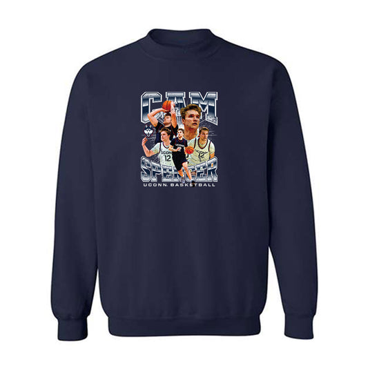 UConn - NCAA Men's Basketball : Cameron Spencer - Official 2023 - 2024 Post Season Crewneck Sweatshirt
