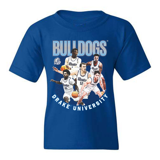 Drake - NCAA Men's Basketball : 2023 - 2024 Post Season Youth T-Shirt