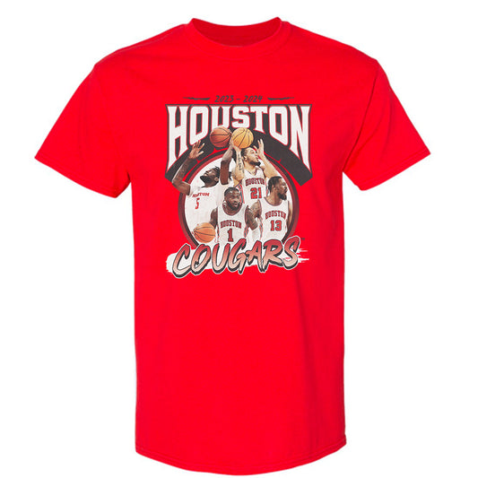 Houston - NCAA Men's Basketball Official 2023 - 2024 Post Season T-Shirt