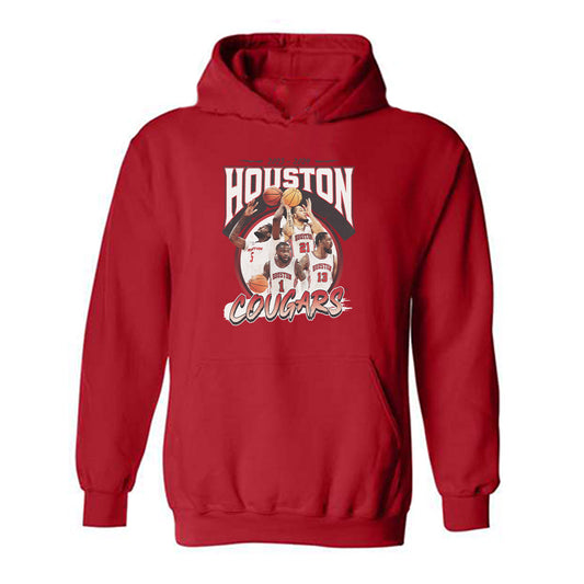 Houston - NCAA Men's Basketball Official 2023 - 2024 Post Season Hooded Sweatshirt