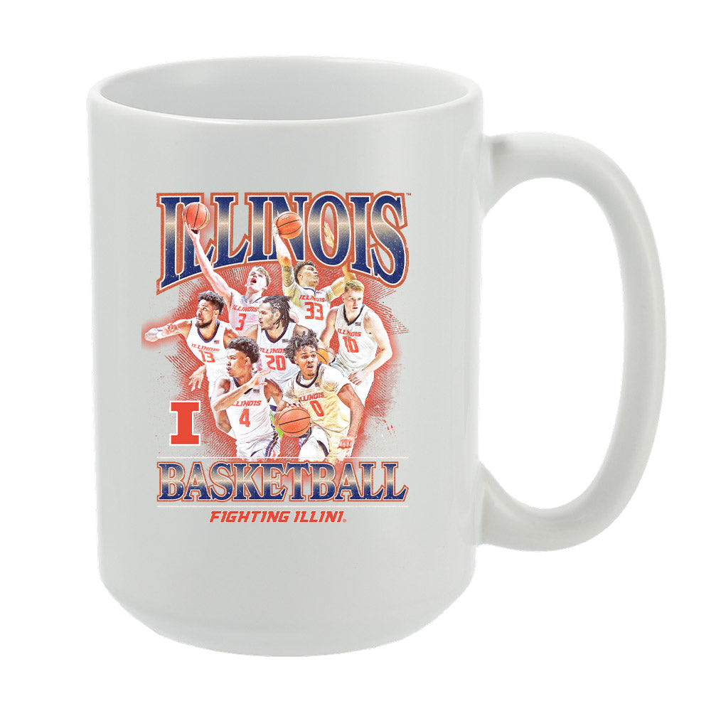 Illinois - NCAA Men's Basketball Official 2023 - 2024 Post Season Mug