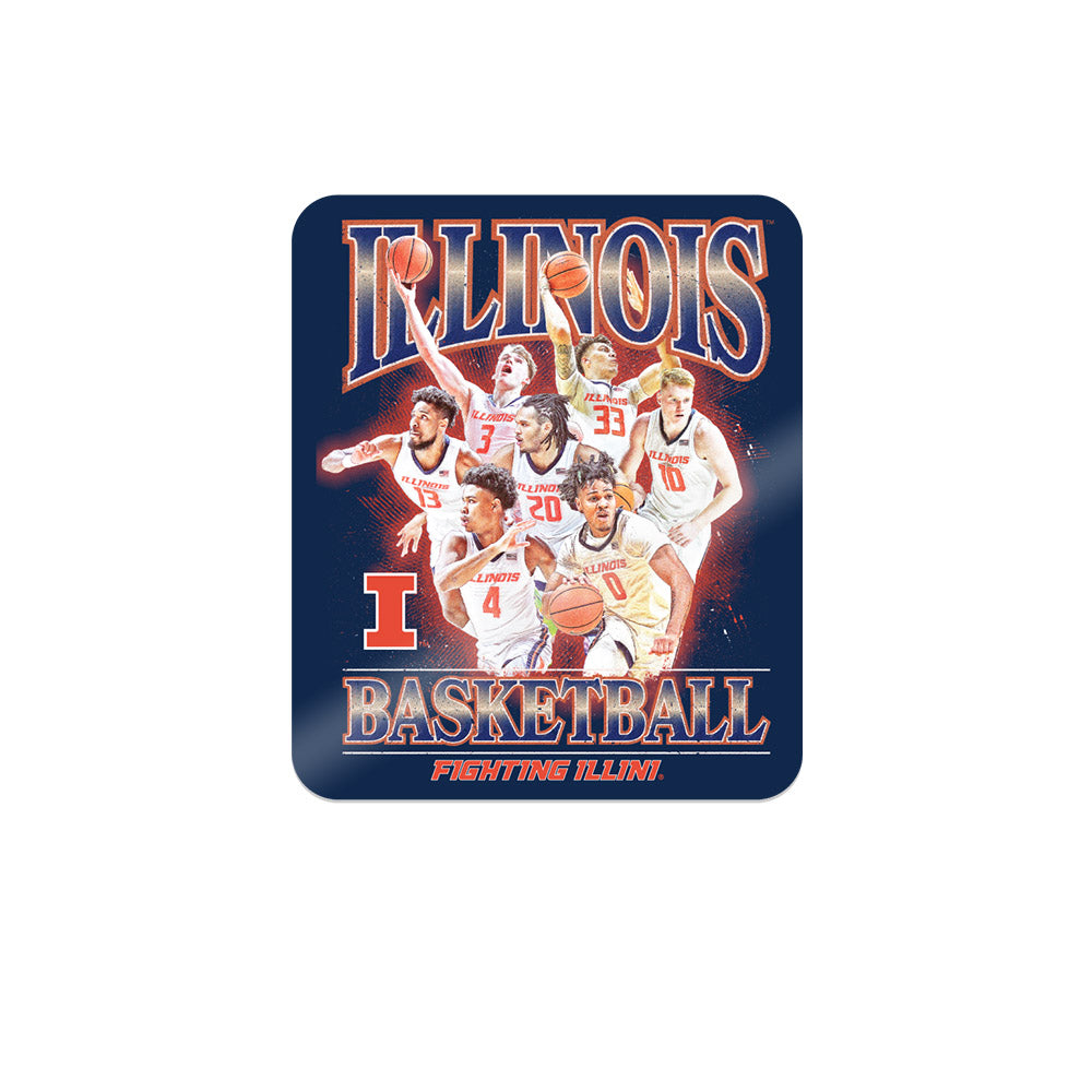 Illinois - NCAA Men's Basketball : 2023 - 2024 Post Season Sticker