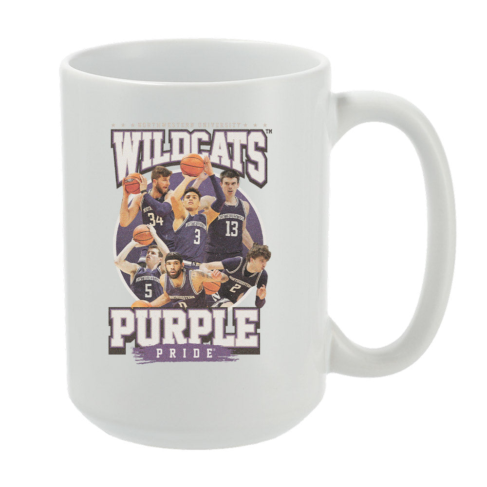 Northwestern - NCAA Men's Basketball Official 2023 - 2024 Post season Mug