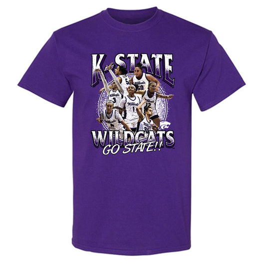 Kansas State - NCAA Women's Basketball Official 2023 - 2024 Post Season T-Shirt