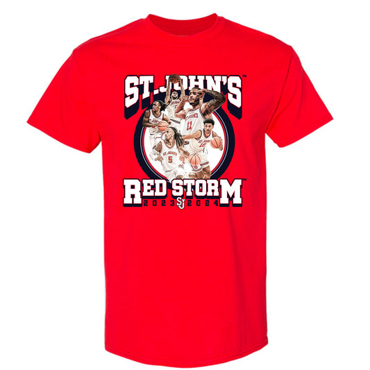 St. Johns - NCAA Men's Basketball Official 2023 - 2024 Post Season T-Shirt