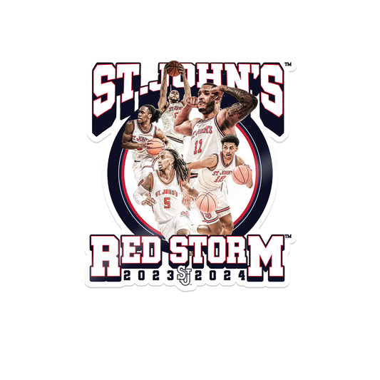 St. Johns - NCAA Men's Basketball Official 2023 - 2024 Post Season Sticker