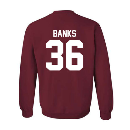 Alabama - NCAA Baseball : Hagan Banks - Crewneck Sweatshirt Classic Shersey