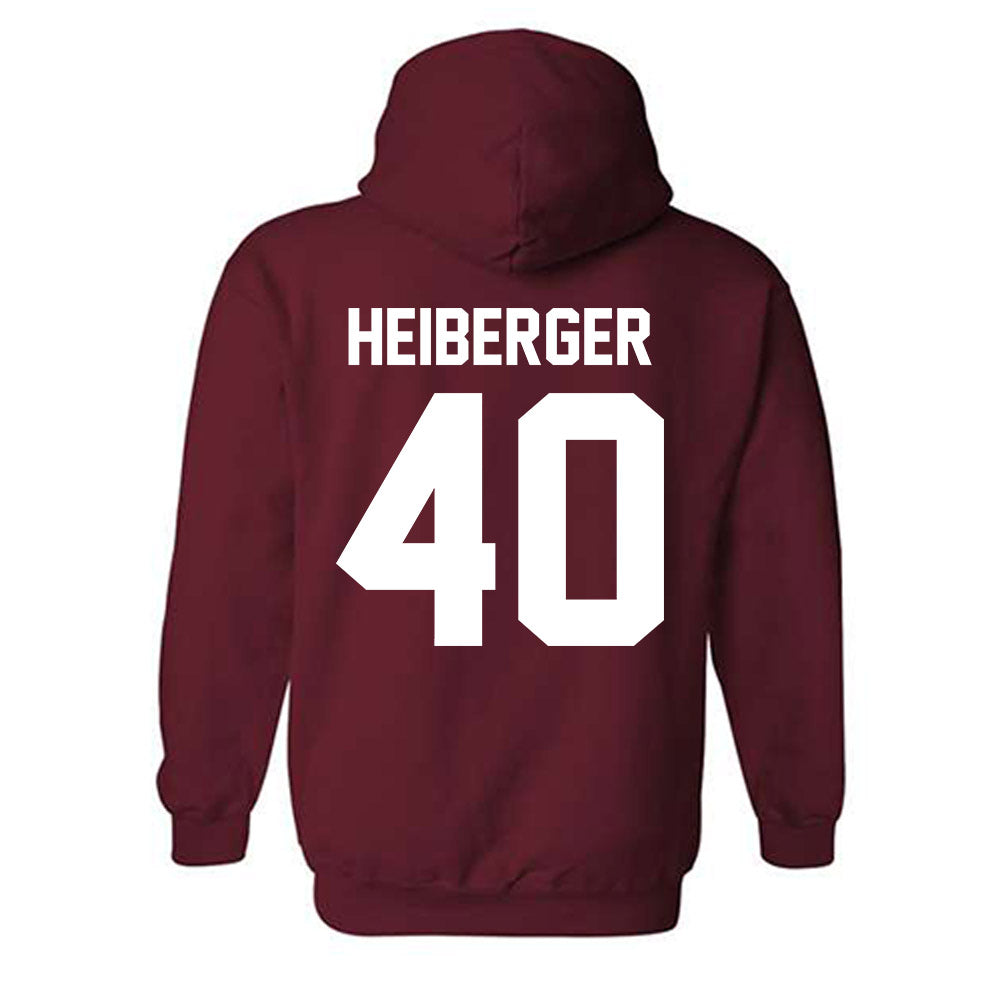 Alabama - NCAA Baseball : Matthew Heiberger - Hooded Sweatshirt Classic Shersey