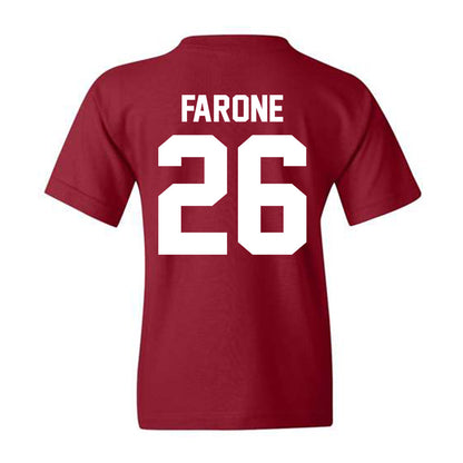 Alabama - NCAA Baseball : Greg Farone - Youth T-Shirt Classic Shersey