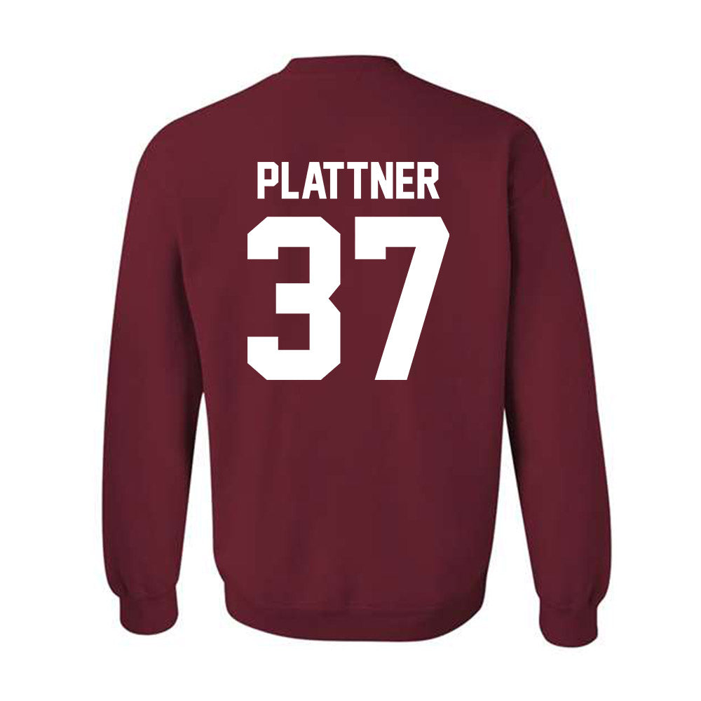 Alabama - NCAA Baseball : Will Plattner - Crewneck Sweatshirt Classic Shersey