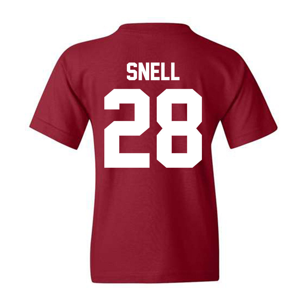 Alabama - NCAA Baseball : Kade Snell - Youth T-Shirt Classic Shersey