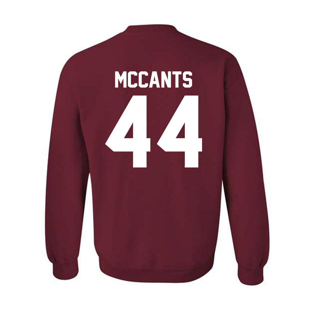 Alabama - NCAA Baseball : TJ McCants - Crewneck Sweatshirt Classic Shersey