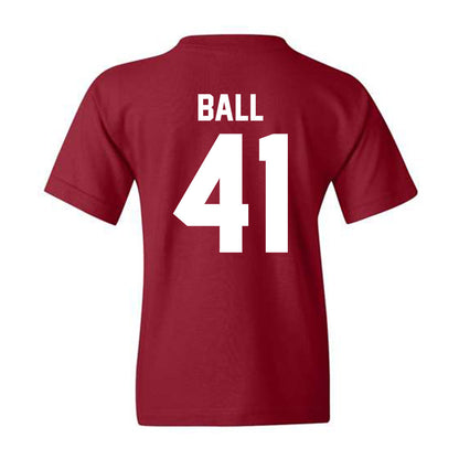 Alabama - NCAA Baseball : Connor Ball - Youth T-Shirt Classic Shersey