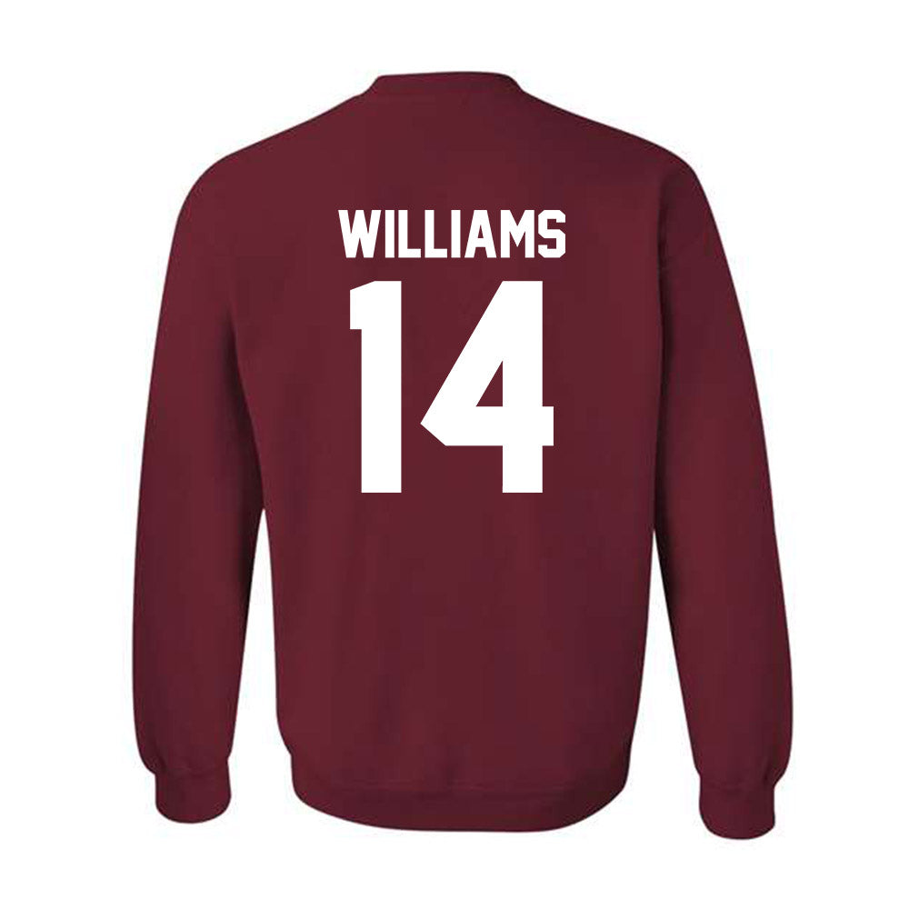 Alabama - NCAA Baseball : Luke Williams - Crewneck Sweatshirt Classic Shersey