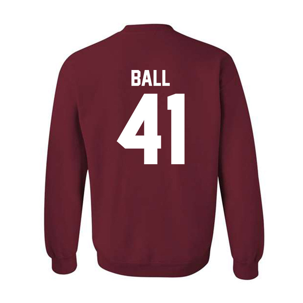 Alabama - NCAA Baseball : Connor Ball - Crewneck Sweatshirt Classic Shersey